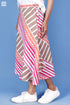 20s Cotton Oliver Skirt In Graphic Block Print
